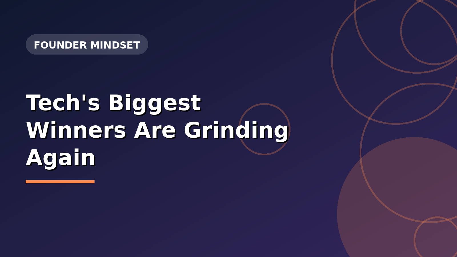 Tech's Biggest Winners Are Grinding Again. Here's Your Edge.